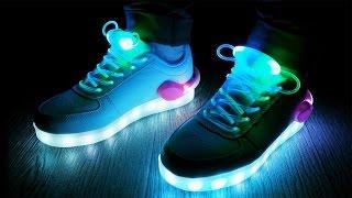 СУПЕР СВЕТЯЩИЕСЯ LED КРОССОВКИ | КРУТЫЕ Аксессуары для обуви с Aliexpress