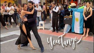 Florida y Lavalle Street Tango Show in Buenos Aires – "Por Una Cabeza"