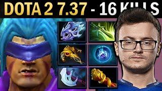 Anti-Mage Gameplay Miracle with Moon and 16 Kills - Dota 7.37