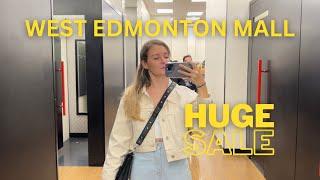 West Edmonton Mall tour: sales and clearance in June 2023 (offline and online in description)