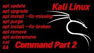 Kali Linux 10 Basic Commands Part 2