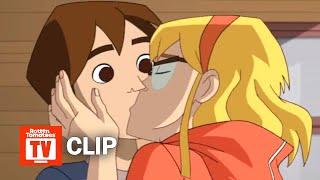 The Spectacular Spider-Man (2008) - Gwen Stacy Kisses Peter Scene (S1E13)