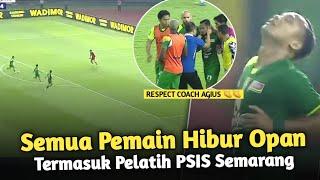 HARUSNYA 99% JADI GOL !!! Lihat Bagaimana Cara Para Pemain Persebaya Dan Pelatih Lawan Hibur Opan