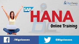 SAP HANA Online Training | SAP HANA Tutorial for Beginners