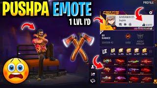 Pushpa Raj Bundle 1 LvL I'd  | Noob To Pro All Event Claim 