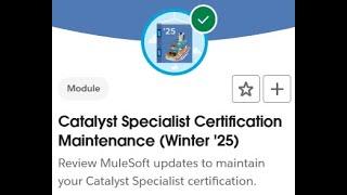 Catalyst Specialist Certification Maintenance (Winter '25) - All Challenges in 1 video || Salesforce