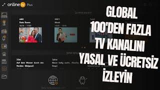 DÜNYA'DAN 100'DEN FAZLA TV KANALINI ÜCRETSİZ VE YASAL İZLEYİN...
