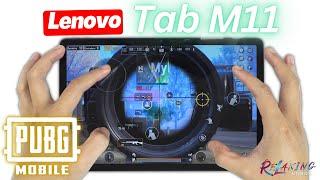 Lenovo Tab M11 PUBG Mobile Gaming review Helio G88 | FPS & Battery Drain test