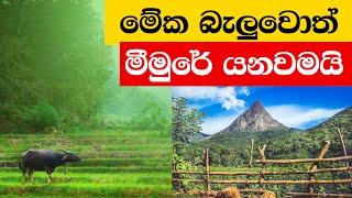 Picture.lk TV : මීමුරේ ගම්මානය  - Meemure Village - Most Beautiful Place in Sri Lanka