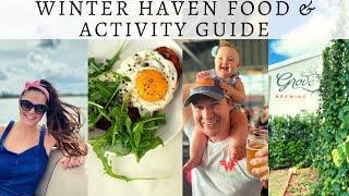 Winter Haven Restaurants & Boat Tour! Best Food & Activities for day trip from Orlando!