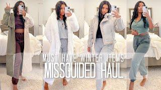 MUST HAVE COATS / MISSGUIDED HAUL | ajanarie