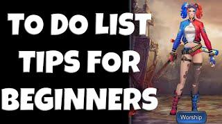What to do Daily - for Beginners (Goddess Primal Chaos)