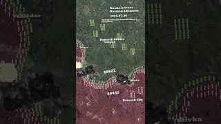 Russian Advance in Donbass / Pokrovsk / Eastern Ukraine [Feb 2024 - Nov 2024] Mapped