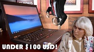 How to Make a Fast Sub $100 Laptop for Older People With a Thinkpad T410s and Zorin OS