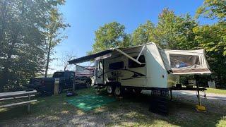 camp til ya cant ep3 | RV Camping at Darien Lake State Park Campground