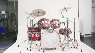 Supreme x Pearl Session Studio Select Drum Set | StockX