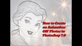 How to Create an Animation Gif photos in Photoshop 7 0