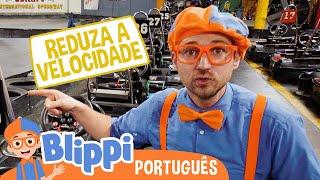 Blippi Acelera na Pista: Dia de Kart em Alta Velocidade! | As Aventuras do Blippi!