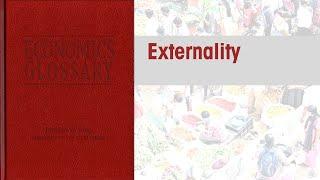 Economics Glossary: Externality