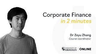 Corporate Finance – an online MSc Finance short course