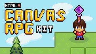 Build a Game with JavaScript and HTML Canvas [RPG Kit series]