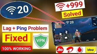 Best VPN for Free Fire  Free Fire VPN  +999 Ping Problem Solution + Lag Fixed 100% Working 2023