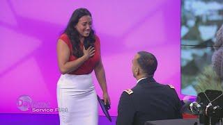 Daytime co-host gets surprise proposal