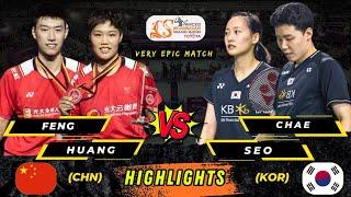 Wow ‼️ Super match  Feng/Huang (CHN) vs Seo/Chae (KOR) Thailand Masters Badminton