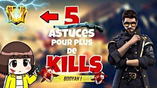 5 ASTUCES POUR AUGMENTER TA PRÉCISION ET TON NOMBRE DE  KILLS SUR FREE FIRE EN 2024|100% Facile