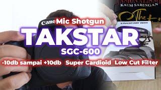 takstar sgc 600 - shotgun mic murah berkualitas || takstar sgc 600 #shotgunmic #microphone