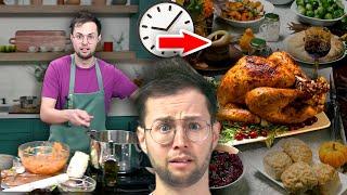 try guys 60-minute thanksgiving challenge