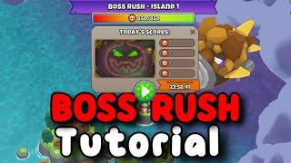 Boss Rush Map 1 | Pops 152 | BTD6 Boss Tutorial