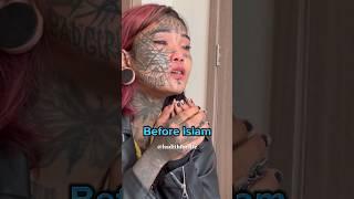 Before Islam vs After Islam | Alhamdulliah | Love Hijab | beautiful Islam ️ #viral #newmuslim