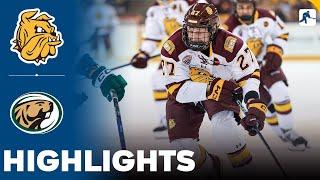 Minnesota Duluth vs Bemidji State | NCAA College Hockey | Highlights - October 05, 2024