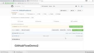 GitHub Flow Workflow using GitHub Desktop - 6/22/16