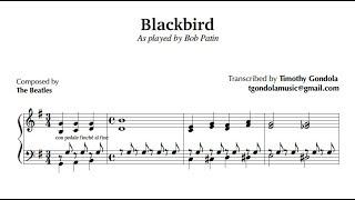 Blackbird| Beatles Cover- Piano Transcription