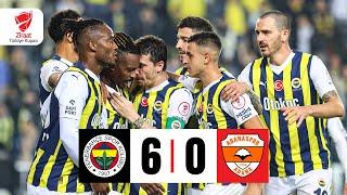 ÖZET | Fenerbahçe 6-0 Adanaspor | Ziraat Türkiye Kupası 5. Tur Maçı