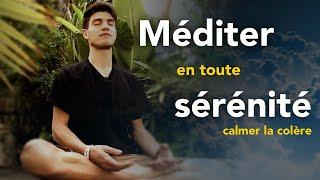 Méditer pour calmer sa colère.