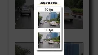 30fps VS 60fps live camera test and comparison  #tech #viral #shorts #technews #smartphone