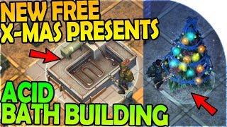 NEW FREE CHRISTMAS PRESENTS + BUILDING the ACID BATH - Last Day On Earth Survival 1.6.12 Update