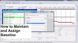 PPM P6 - 08 Maintain and Assign Baseline