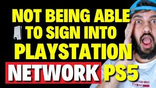 How to Fix Not Being Able to Sign into Playstation Network PS5