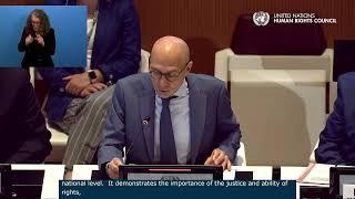 UN Human Rights Chief Volker Türk Speaks at Key Meeting on the Rights of Indigenous Peoples (2024)