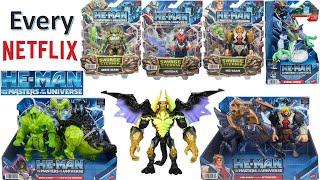 *see newer video* Netflix Animated He-man and the Masters of the Universe Action Figures