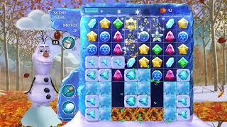 Frozen Free Fall: Snowball Fight, Summer Level 87, Walkthrough, No Power Ups, Excellent