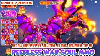 2 Version Peerless War Soul MMORPG - Tools Full + Code GM , Unlimited Recharge