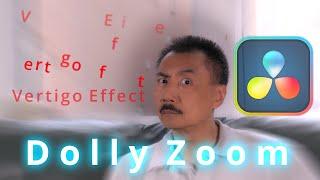 Dolly Zoom / Zolly / Vertigo Effect in DaVinci Resolve 17