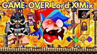 Friday Night Funkin' VS GAME-OVER Lord X Mix / Sonic (FNF Mod/Hard/ALL GAME OVER + CUTSCENE