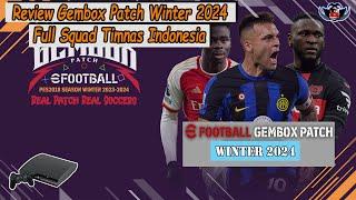 Cara Install & Review Game PES Gembox Patch Winter Transfer 2024 PS3 CFW/OFW HEN