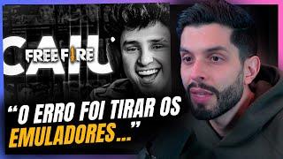 PLAYHARD REAGE A QUEDA DO FREE FIRE...